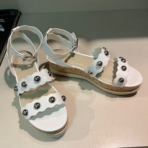 Mark Fisher leather Sandals, size 10, leather